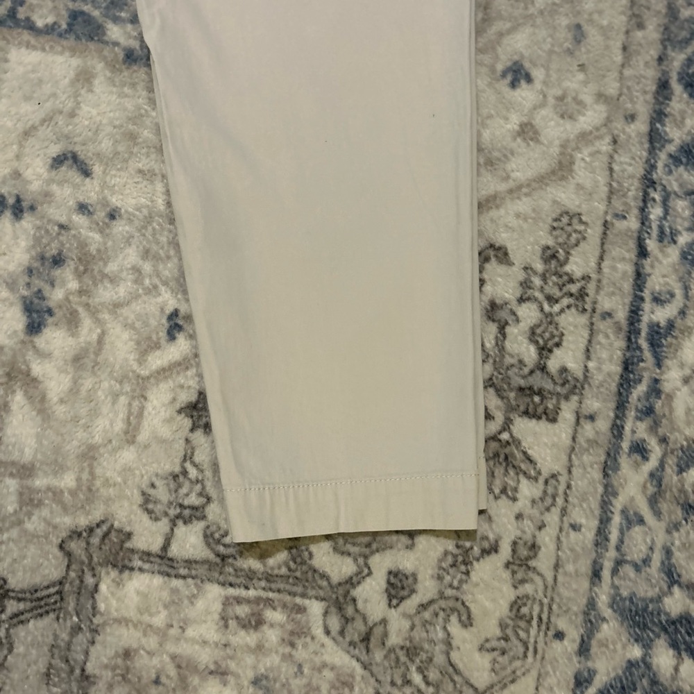 LOFT Beige Cropped Chino Pants - Picture 9 of 11
